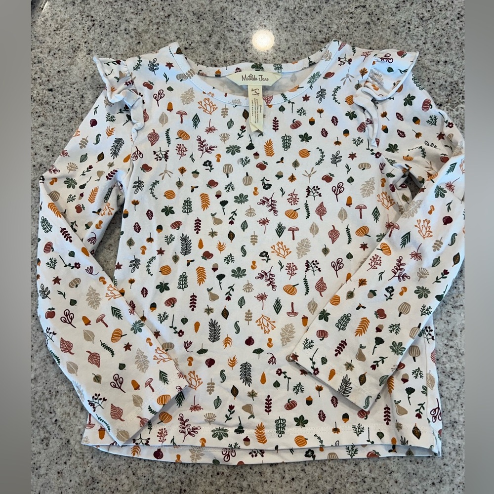 Matilda Jane Shirt Fall Size 4 - Picture 1 of 6